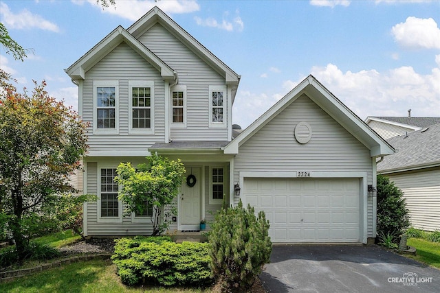 2724 Bluewater Cir, Naperville, IL 60564 - traditional home featuring driveway and an attached garage