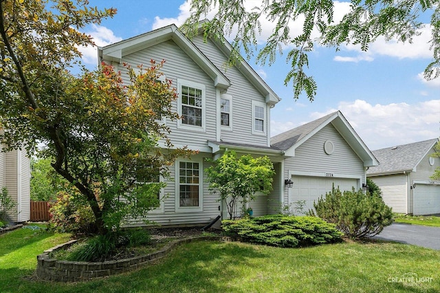 2724 Bluewater Cir, Naperville, IL 60564 - view of front of home featuring a garage and driveway