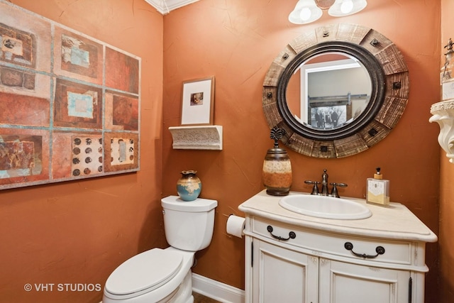 36932 N Fernview Ln, Lake Villa, IL 60046 - half bathroom with vanity and toilet