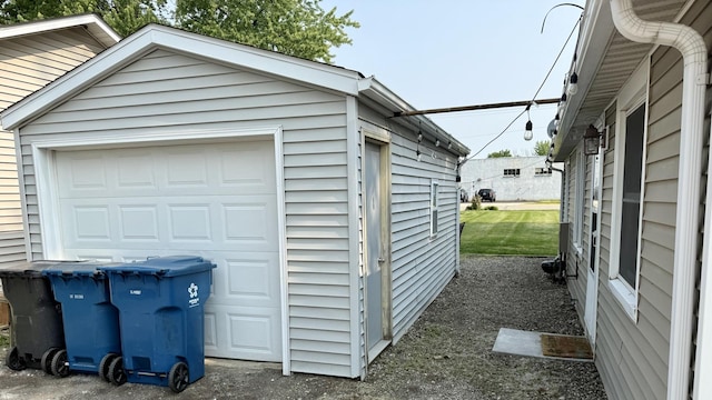 929 Armstrong St, Morris, IL 60450 - view of detached garage