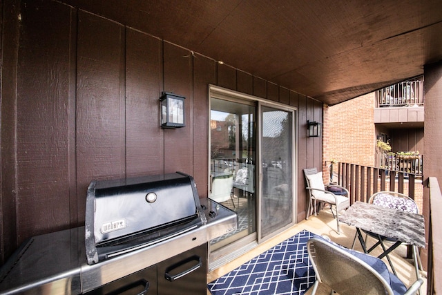 125 Boardwalk Pl Unit 101, Park Ridge, IL 60068 - view of patio featuring grilling area