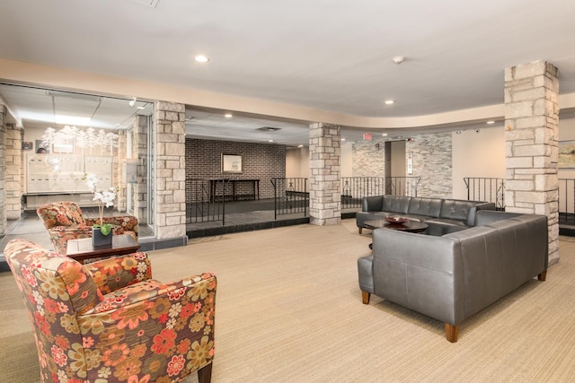 401 Ascot Dr Unit 1C, Park Ridge, IL 60068 - community lobby featuring recessed lighting