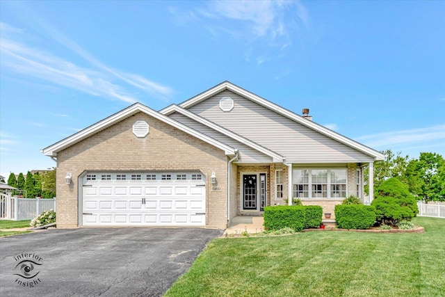 1360 Pheasant Chase Cir, Beecher, IL 60401 - single story home with brick siding, driveway, and an attached garage