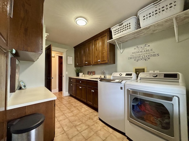 3838 Plainfield Rd, Oswego, IL 60543 - laundry room featuring cabinet space and independent washer and dryer