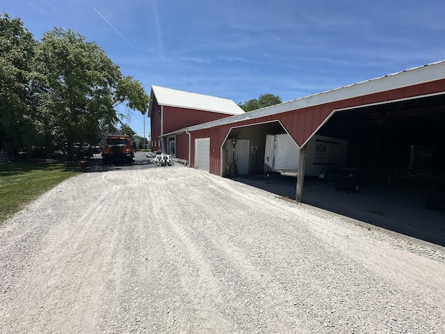3838 Plainfield Rd, Oswego, IL 60543 - view of property exterior with an outbuilding