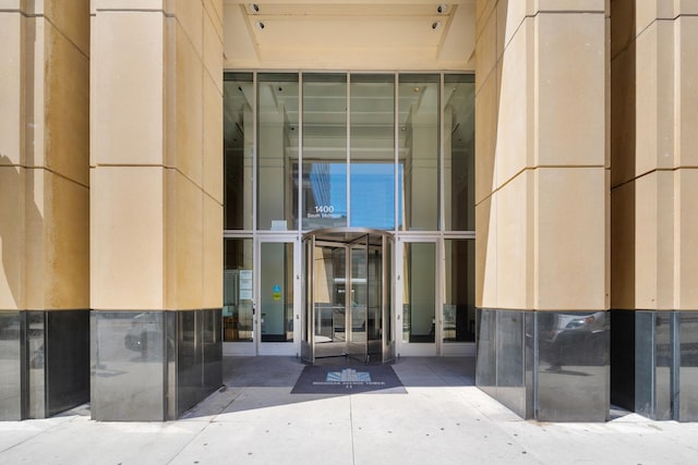 1400 S Michigan Ave Unit 707, Chicago, IL 60605 - doorway to property featuring french doors