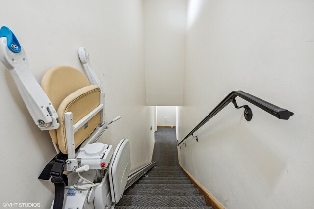 19463 Manchester Dr Unit 2, Mokena, IL 60448 - staircase with carpet flooring