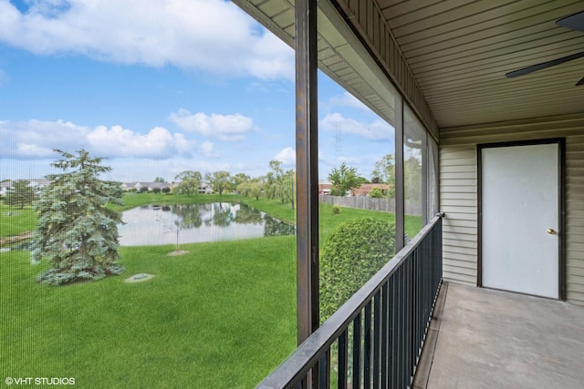 19463 Manchester Dr Unit 2, Mokena, IL 60448 - balcony featuring a water view