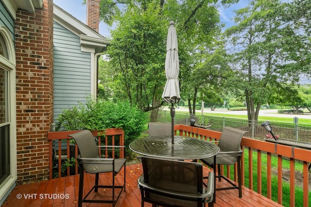 2133 Coldspring Rd, Arlington Heights, IL 60004 - view of wooden deck