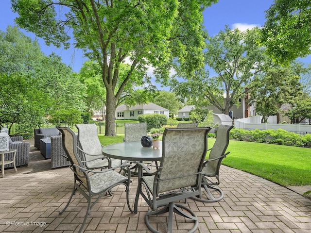 1465 Cantigny Way, Wheaton, IL 60189 - view of patio with outdoor dining space
