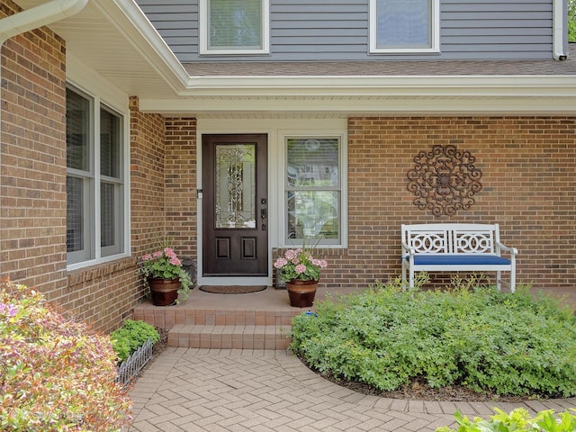 1465 Cantigny Way, Wheaton, IL 60189 - doorway to property with brick siding