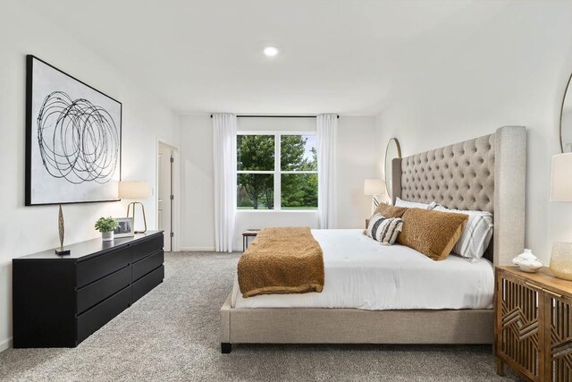 2278 Elderberry Ct, Wonder Lake, IL 60097 - bedroom featuring carpet and baseboards