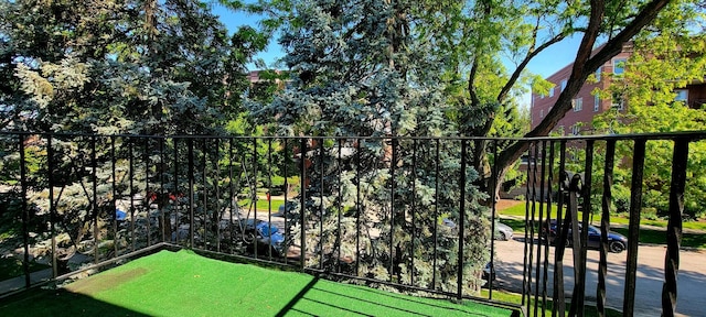 1353 Perry St Unit 6, Des Plaines, IL 60016 - view of balcony