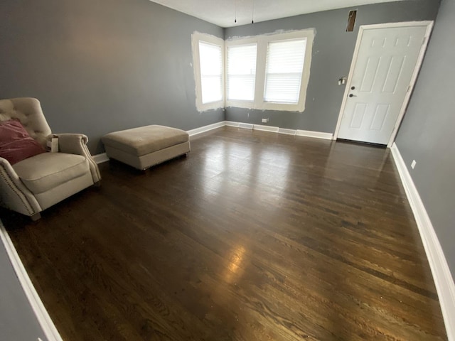 16133 Cambridge Dr, Markham, IL 60428 - unfurnished room featuring dark wood-type flooring and baseboards