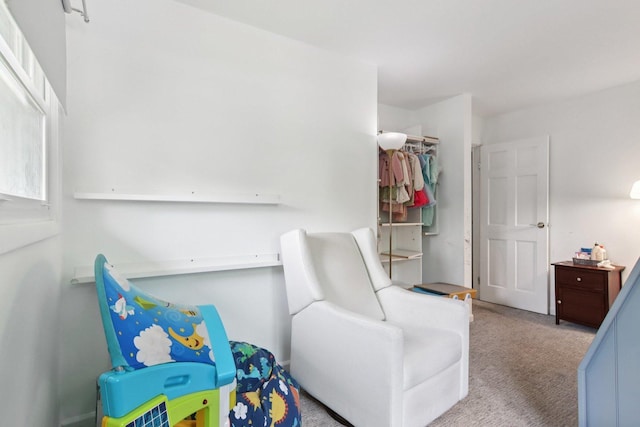 6100 Ridgeway Dr, Woodridge, IL 60517 - living area featuring carpet