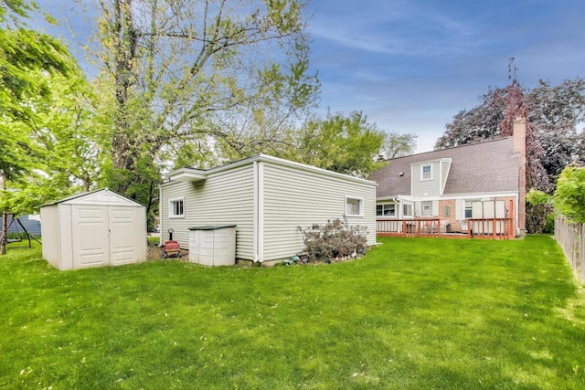 300 Hollywood Ct, Wilmette, IL 60091 - rear view of property with a wooden deck
