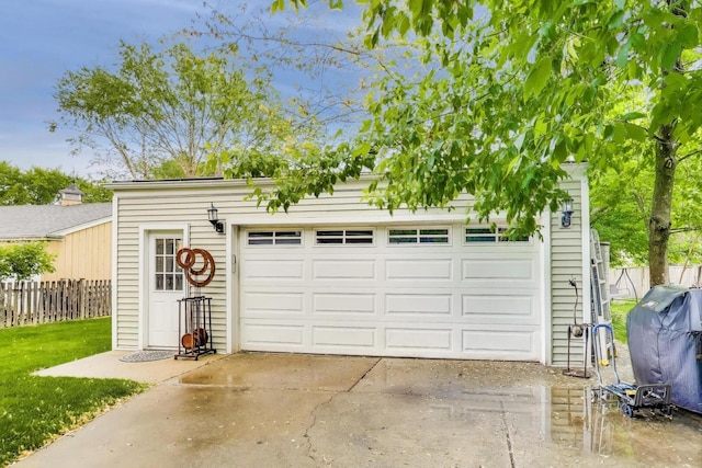 300 Hollywood Ct, Wilmette, IL 60091 - view of garage