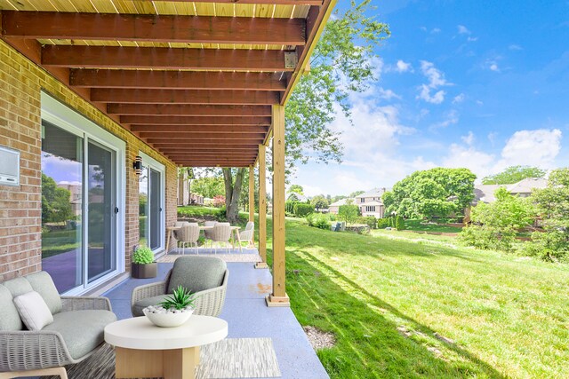 9836 Circle Pkwy, Palos Park, IL 60464 - view of patio