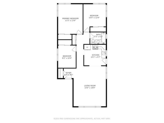 5032 Crain St, Skokie, IL 60077 - home floor plan