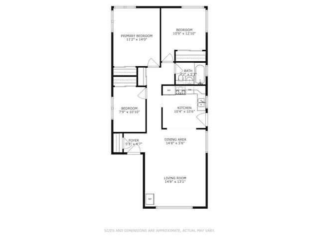 5032 Crain St, Skokie, IL 60077 - property floor plan