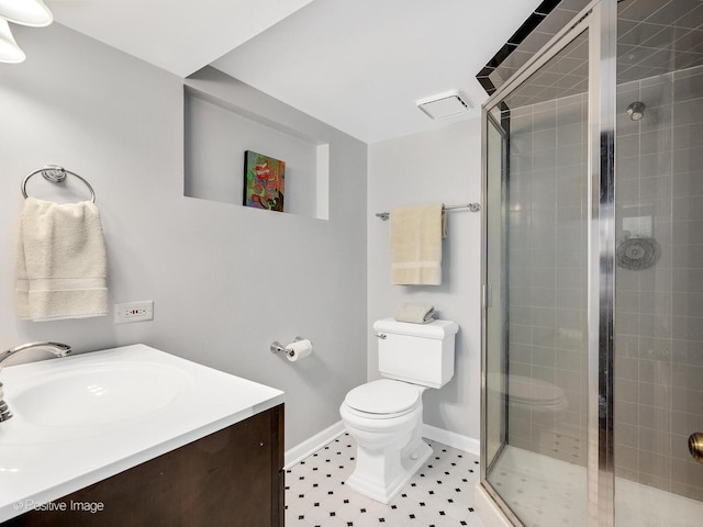 412 7th Ave, La Grange, IL 60525 - full bathroom featuring a shower stall and vanity