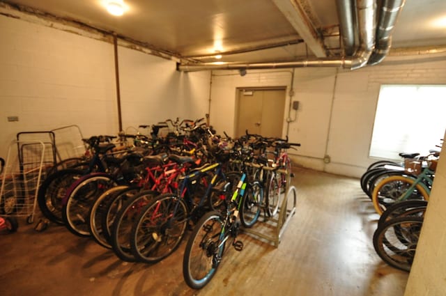 1455 Shermer Rd Unit 506, Northbrook, IL 60062 - garage with bike storage