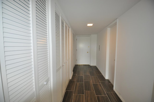 1455 Shermer Rd Unit 506, Northbrook, IL 60062 - corridor featuring wood finish floors and baseboards