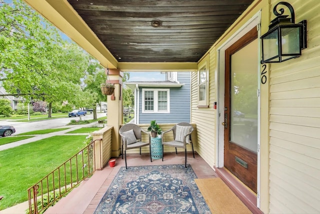 820 Woodbine Ave, Oak Park, IL 60302 - porch featuring a lawn