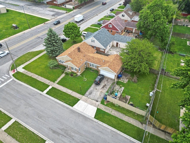 10828 S Pulaski Rd, Oak Lawn, IL 60453 - aerial view of residential area
