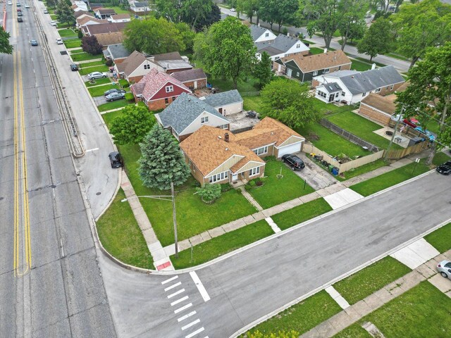 10828 S Pulaski Rd, Oak Lawn, IL 60453 - aerial view of residential area