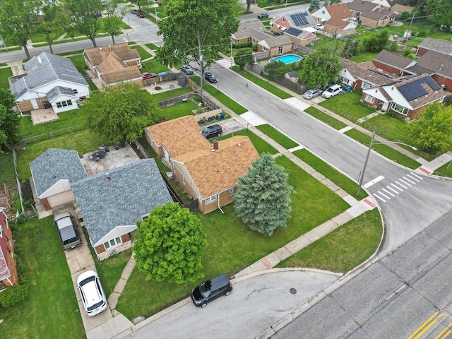 10828 S Pulaski Rd, Oak Lawn, IL 60453 - aerial view of residential area