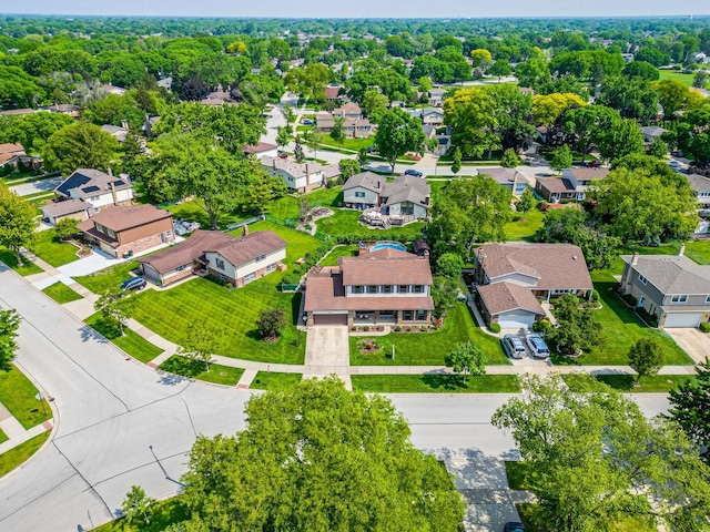 1910 E Crabtree Dr, Arlington Heights, IL 60004 - aerial perspective of suburban area