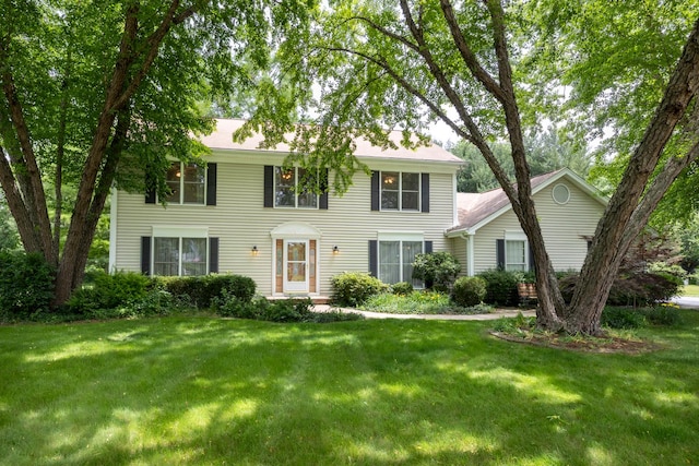 1291 Acorn Ct, Sleepy Hollow, IL 60118 - colonial house featuring a front yard