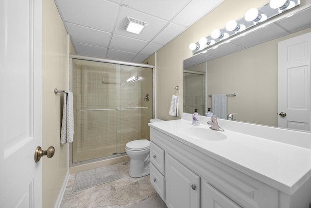 1291 Acorn Ct, Sleepy Hollow, IL 60118 - full bathroom featuring vanity and a stall shower