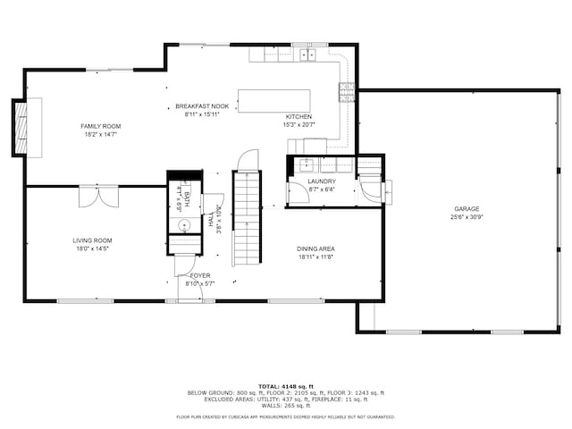 1291 Acorn Ct, Sleepy Hollow, IL 60118 - view of home floor plan