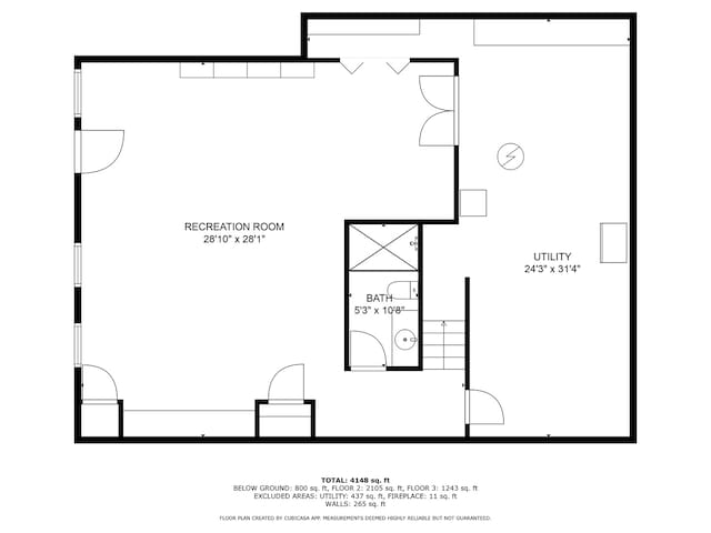 1291 Acorn Ct, Sleepy Hollow, IL 60118 - view of home floor plan