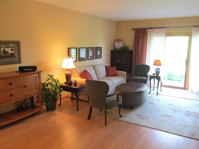 460 S NW Hwy Unit 409, Park Ridge, IL 60068 - living area with light wood finished floors