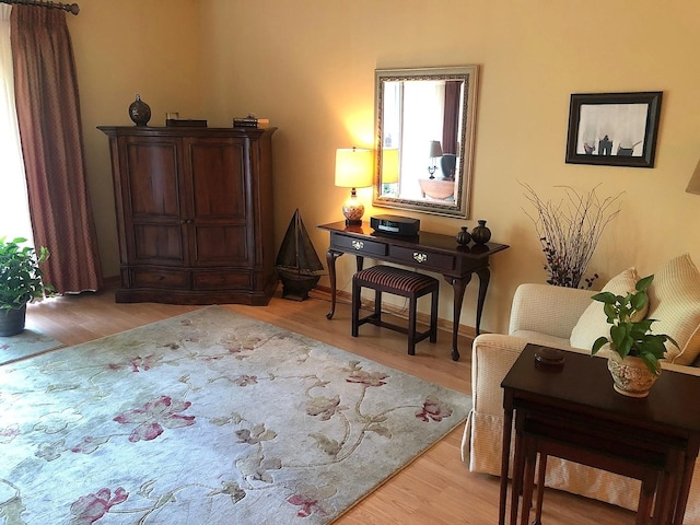460 S NW Hwy Unit 409, Park Ridge, IL 60068 - living area with wood finished floors