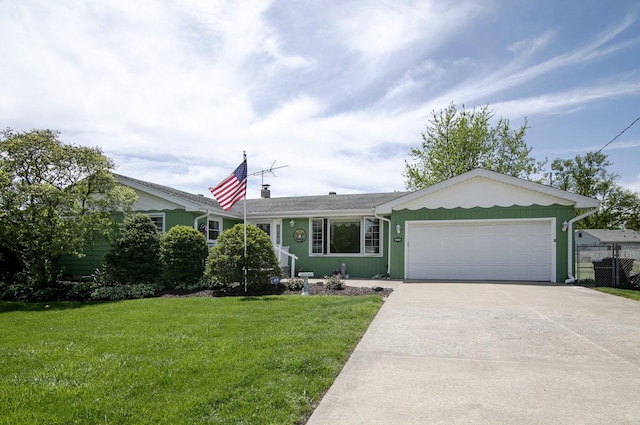 16028 Laramie Ave, Oak Forest, IL 60452 - ranch-style house featuring an attached garage and concrete driveway