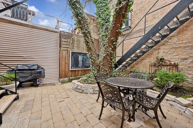 1636 N Cleveland Ave, Chicago, IL 60614 - view of patio / terrace with outdoor dining space