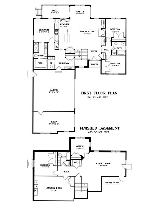 2019 Middleton Ave, Lisle, IL 60532 - property floor plan
