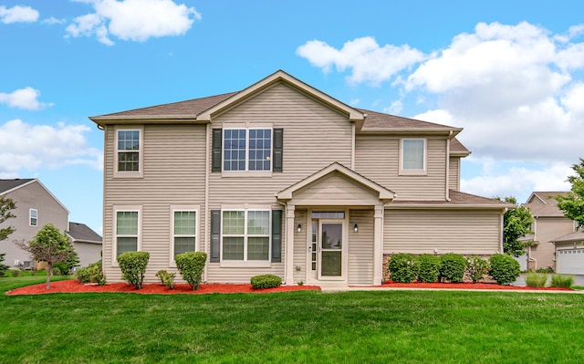 192 Owen St, Matteson, IL 60443 - view of front facade with a front yard