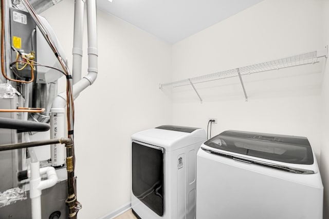 192 Owen St, Matteson, IL 60443 - washroom featuring washing machine and clothes dryer