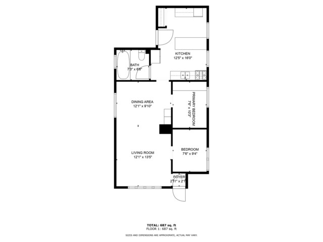 9620 S Exchange Ave, Chicago, IL 60617 - home floor plan