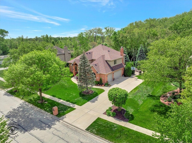 21048 Tall Grass Dr, Mokena, IL 60448 - view from above of property