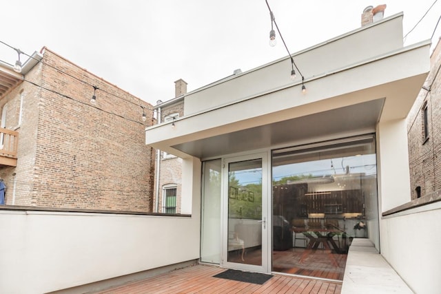 4805 S Langley Ave, Chicago, IL 60615 - view of patio / terrace with a deck