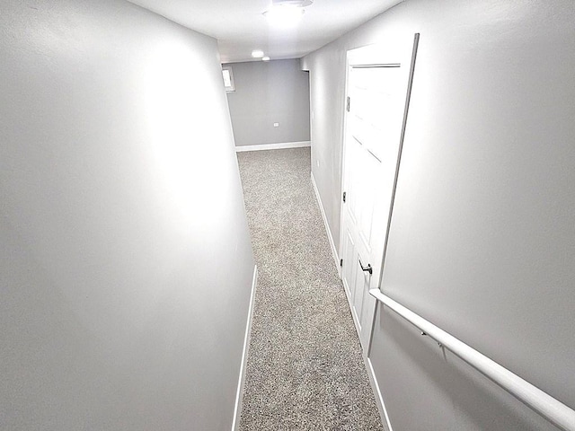 1343 E Anderson Dr, Palatine, IL 60074 - corridor with baseboards and carpet floors