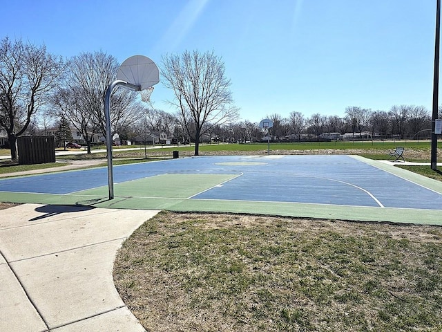1343 E Anderson Dr, Palatine, IL 60074 - view of sport court featuring community basketball court and a yard
