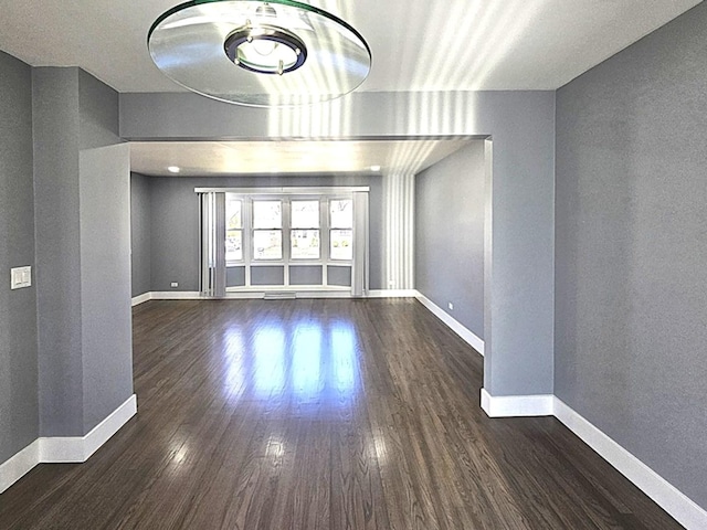 1343 E Anderson Dr, Palatine, IL 60074 - empty room featuring baseboards and wood finished floors
