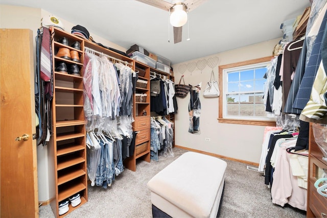 6235 S Knox Ave Unit K, Chicago, IL 60629 - spacious closet featuring carpet flooring